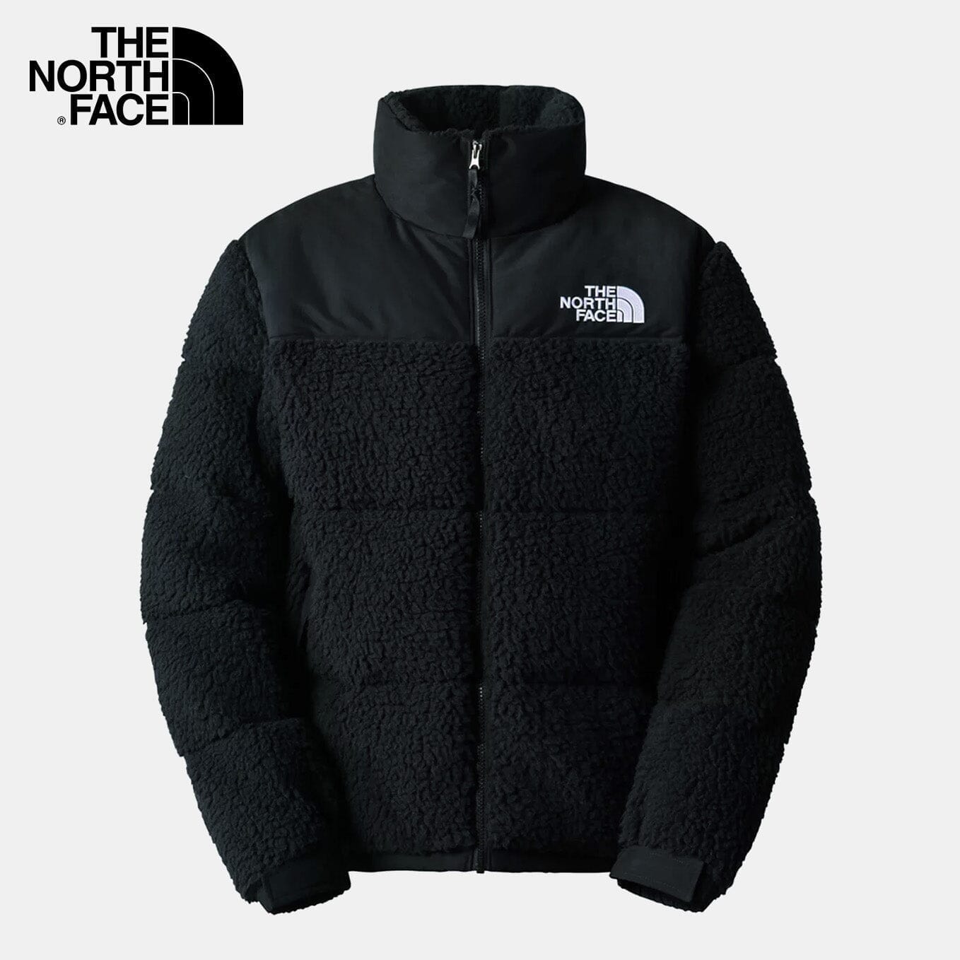 TNF Men's Sherpa Jacket (New) The North Face Adelstein Black M 