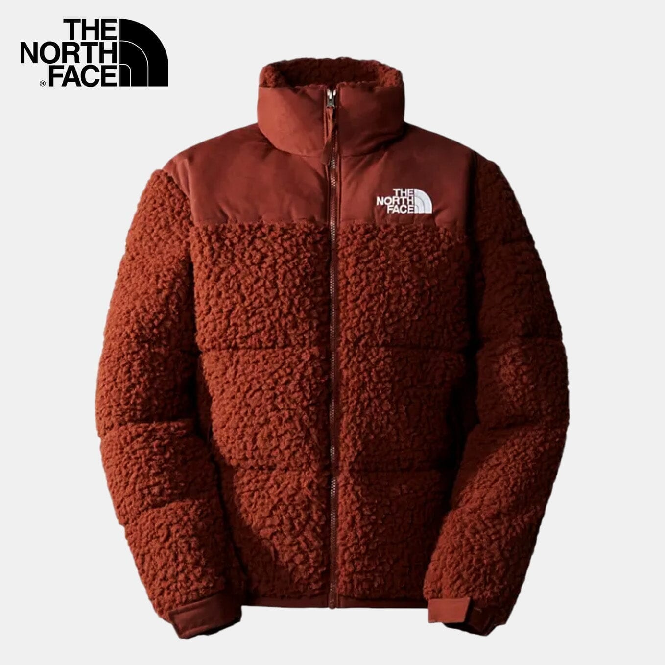 TNF Men's Sherpa Jacket (New) The North Face Adelstein Red M 