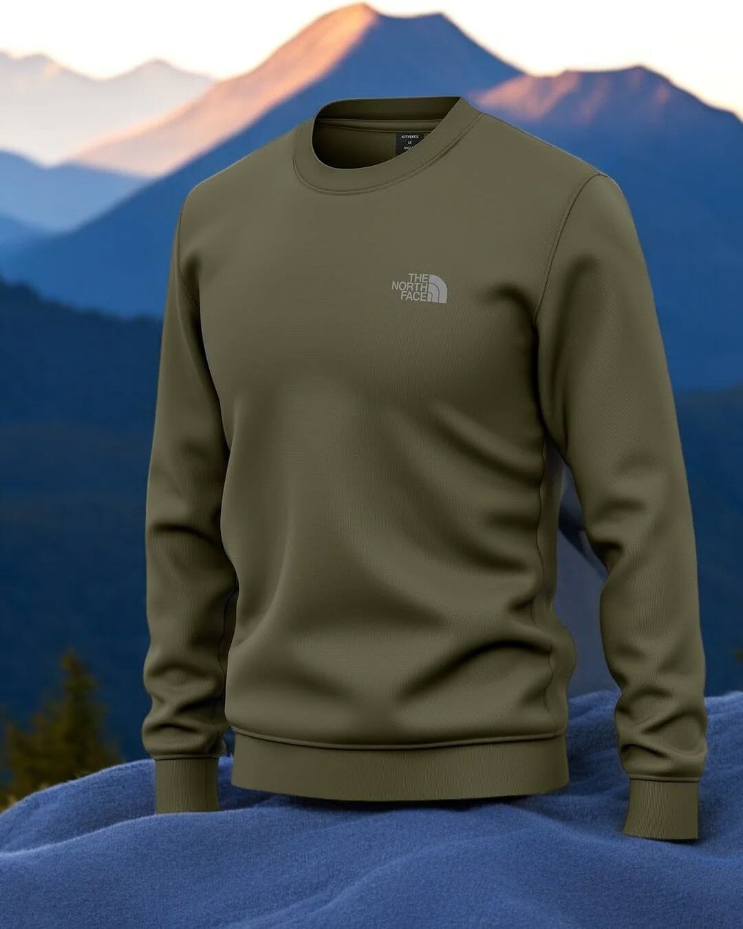 TNF Men's Sweater (Clearance) The North Face Adelstein Khaki S 