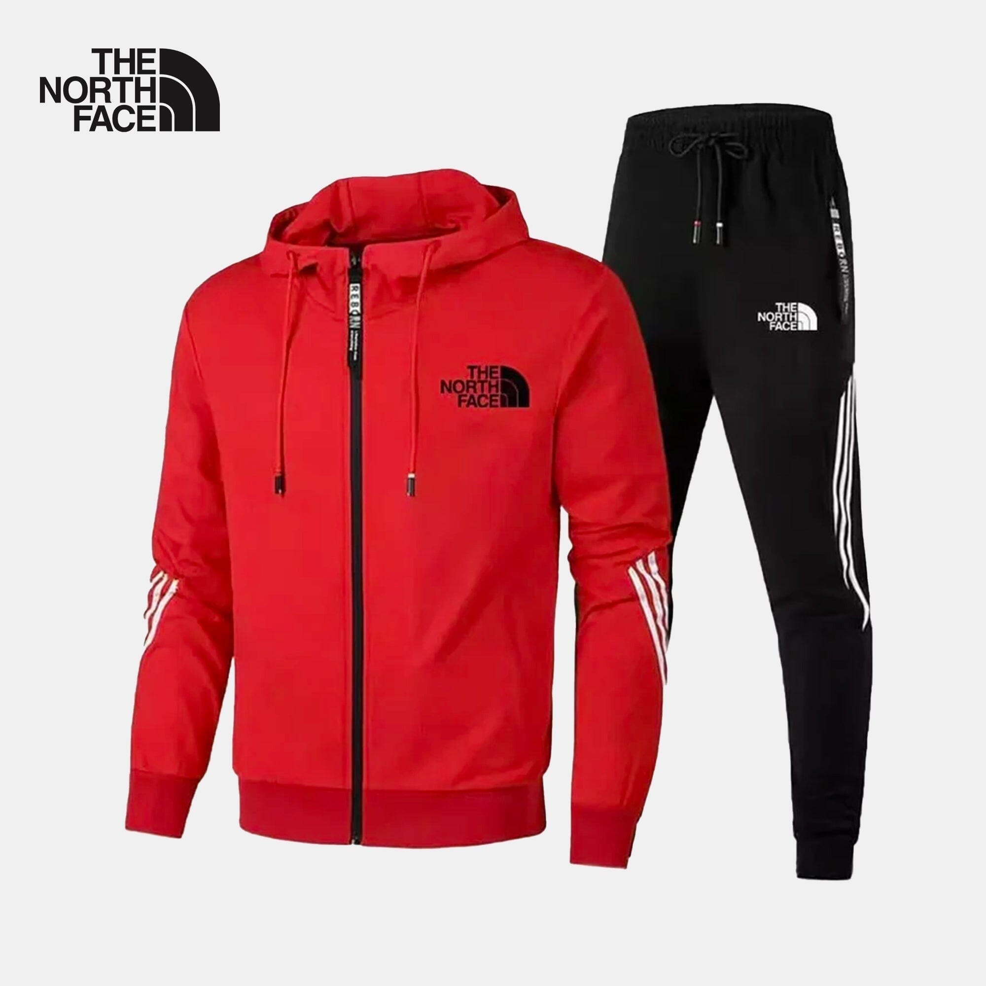 TNF Premium Cotton Hoodie The North Face Adelstein Red S 