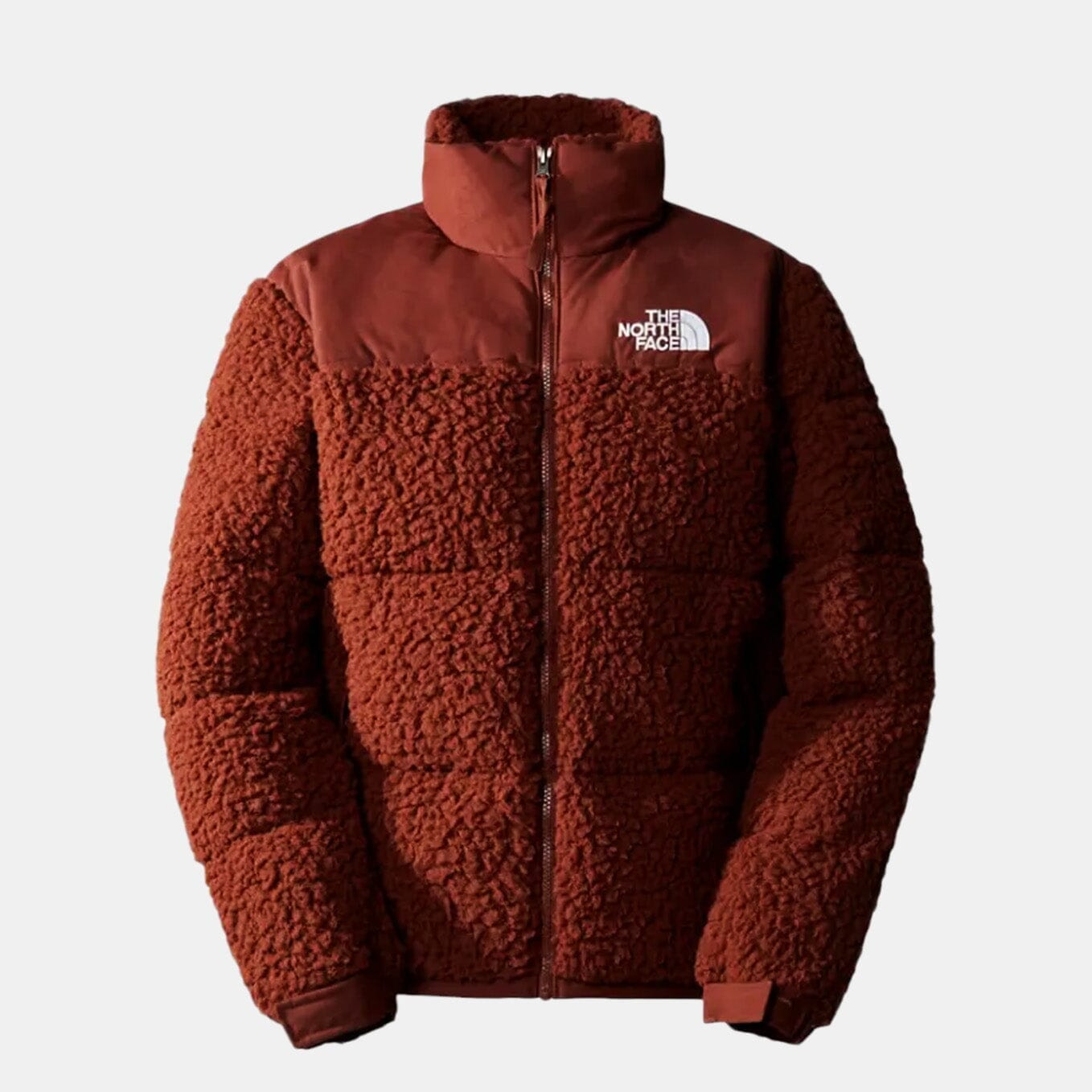 TNF Sherpa Essential Down Puffer Jacket The North Face Adelstein Red S 