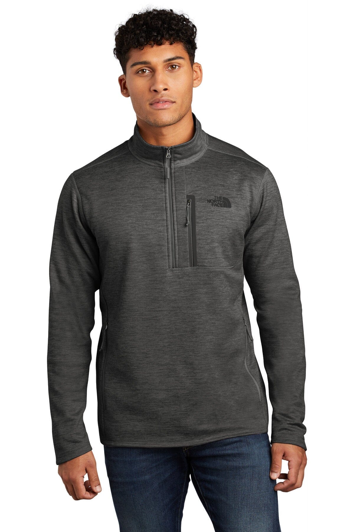 TNF Skyline 1/2-Zip Fleece The North Face Adelstein TNF Dark Grey Heather S 