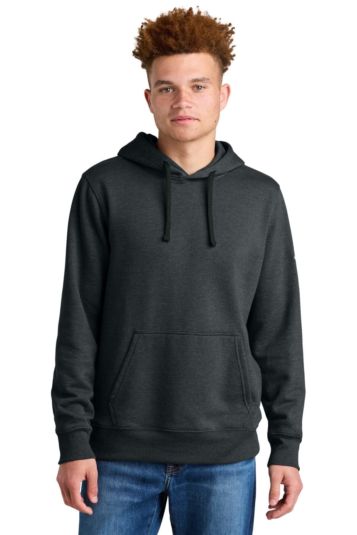 TNF Sleeve Logo Pullover Hoodie The North Face Adelstein TNF Black Heather S 