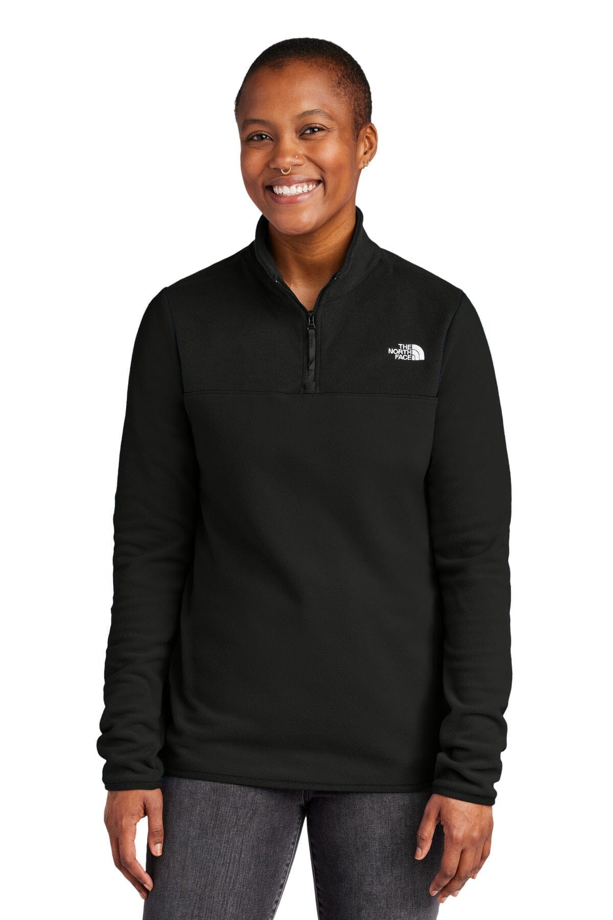 TNF Women's Glacier 1/4-Zip Fleece The North Face Adelstein TNF Black S 