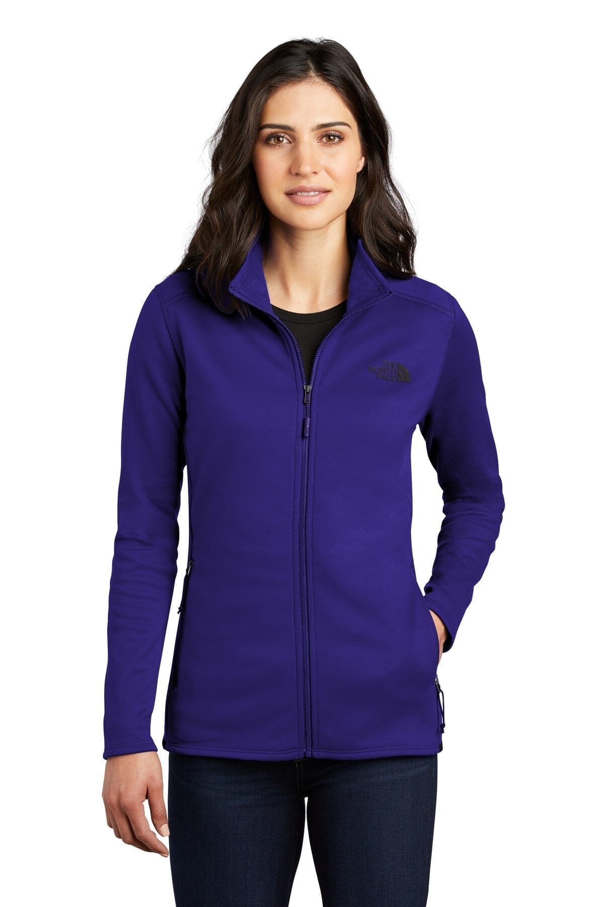TNF Women's Skyline Full-Zip Fleece Jacket The North Face Adelstein Lapis Blue 2XL 