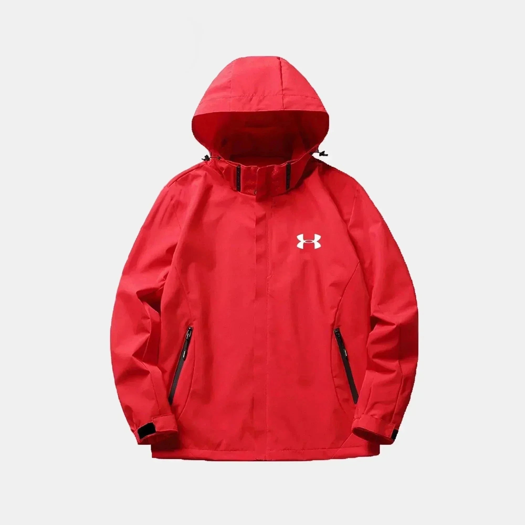 UA Waterproof Sport Jacket Under Armour Adelstein Red S 