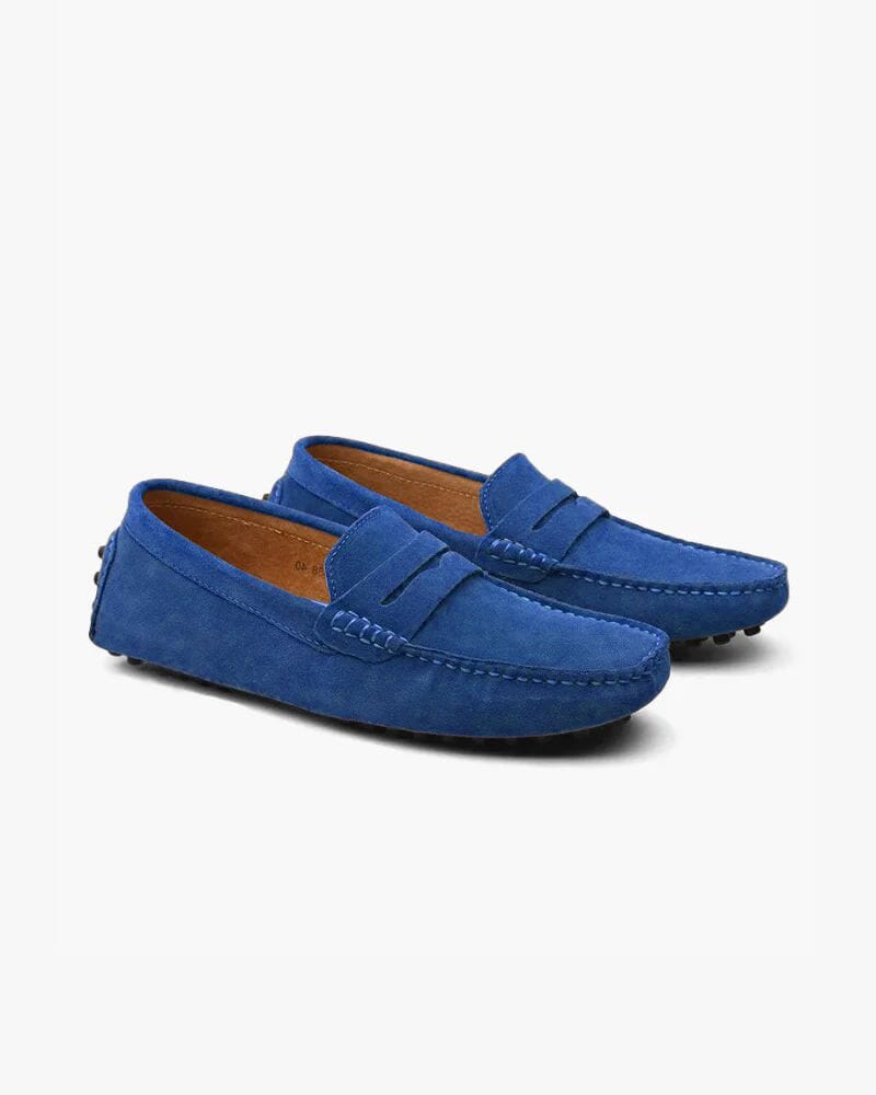 Wildleder Fahrer Slipper Adelstein Blau EU 38 / UK 5 / US 5.5 
